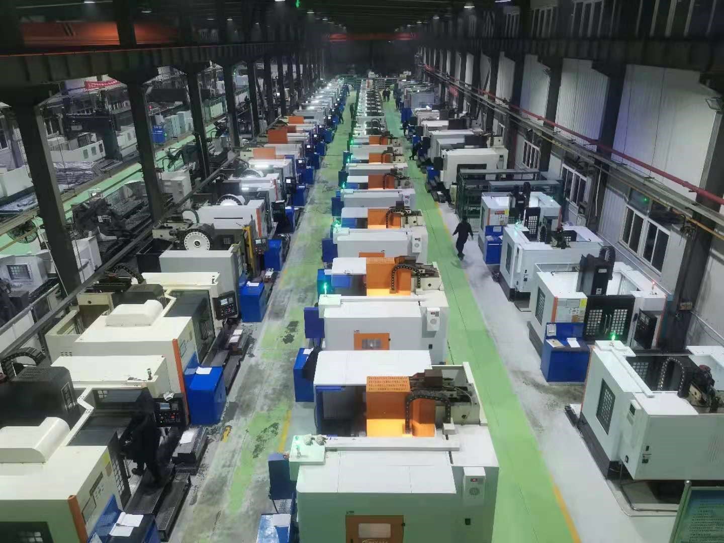 西安兴航航空MDC机床联网与数据采集施工现场